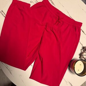 TNA Red Womens Track Pants S Aritzia Old School Thin Track Pants Vintage